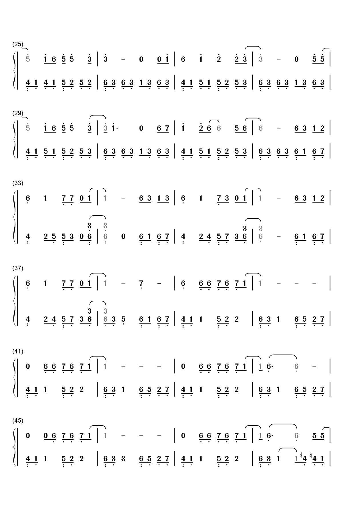 杀死那个石家庄人-万能青年旅店双手简谱预览2