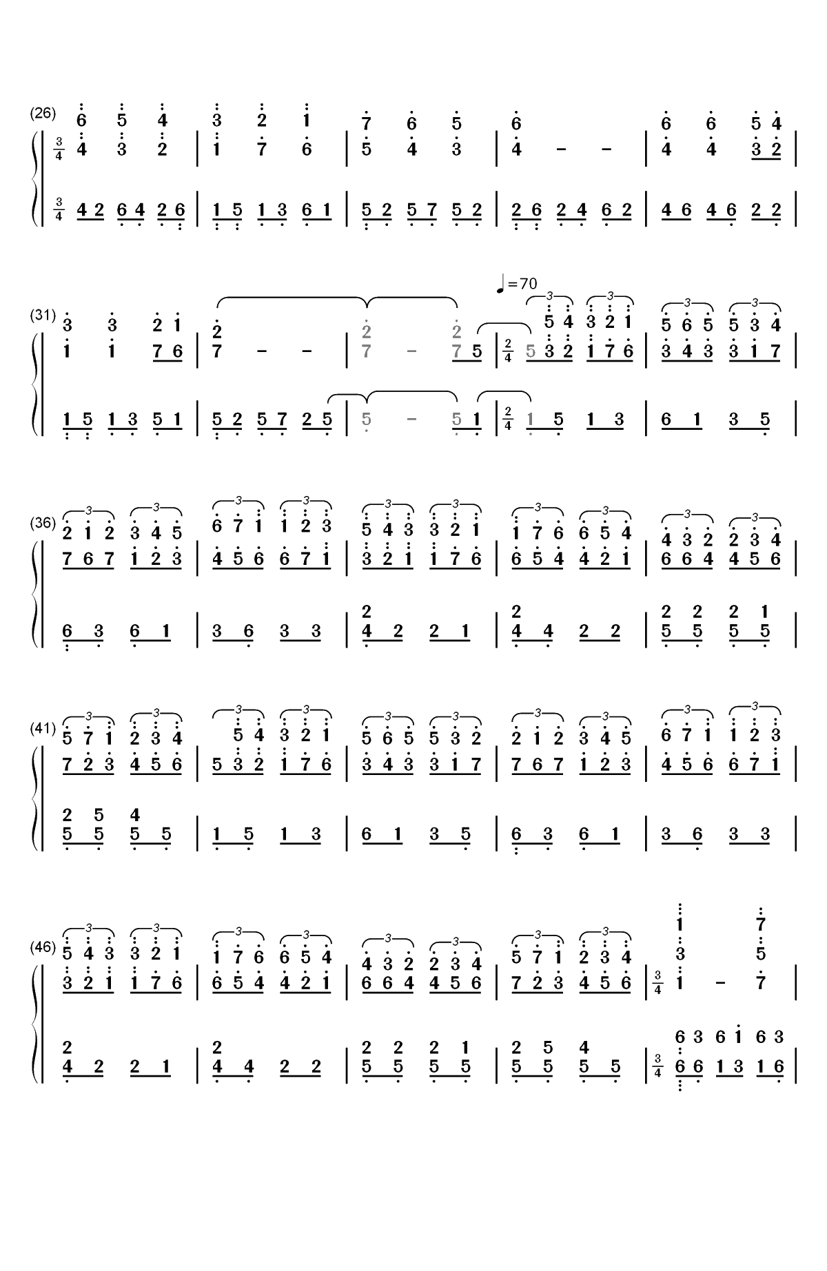 All of Me-我的一切-马克西姆双手简谱预览2
