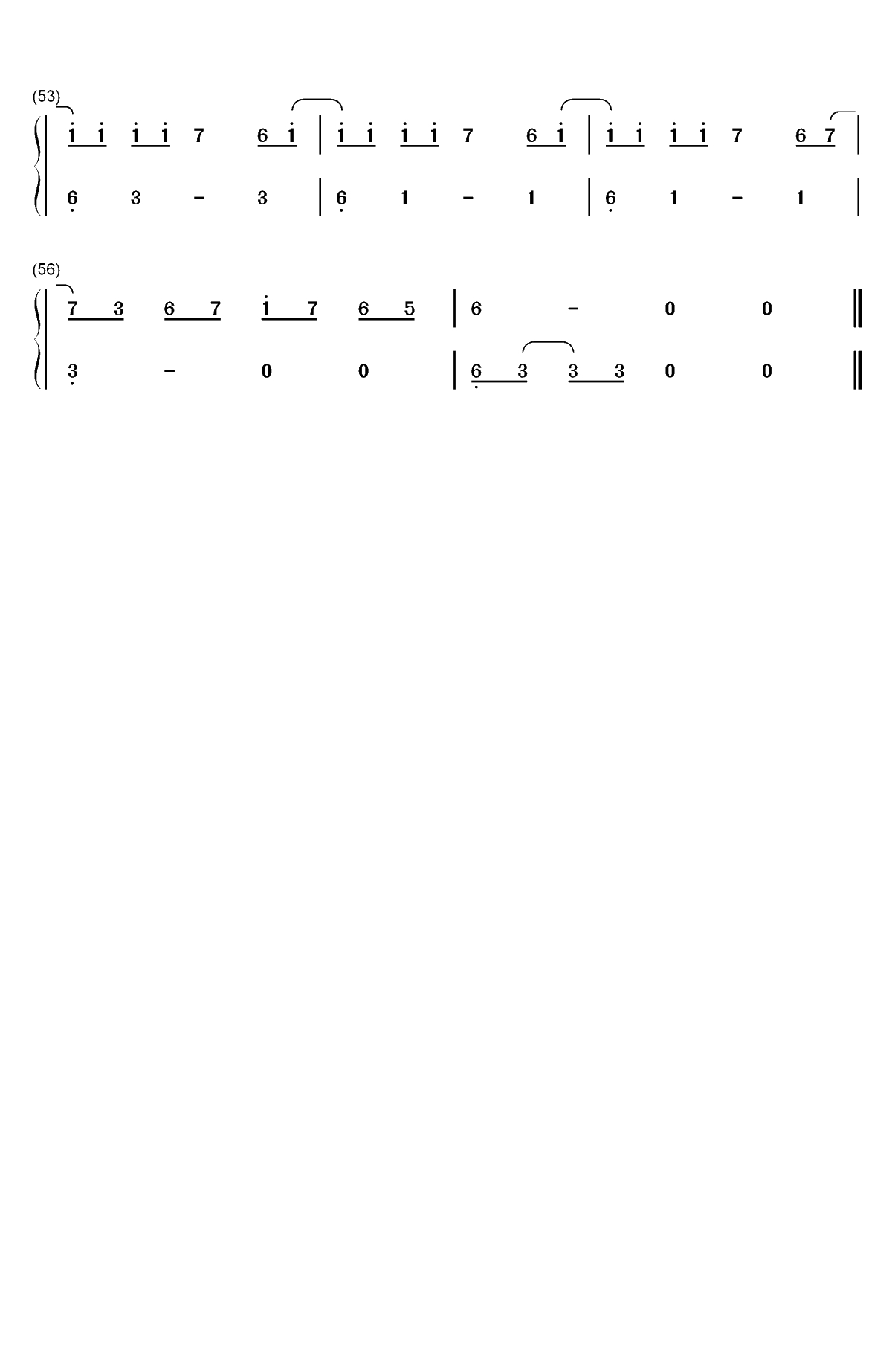 Loca-Alvaro Soler双手简谱预览3