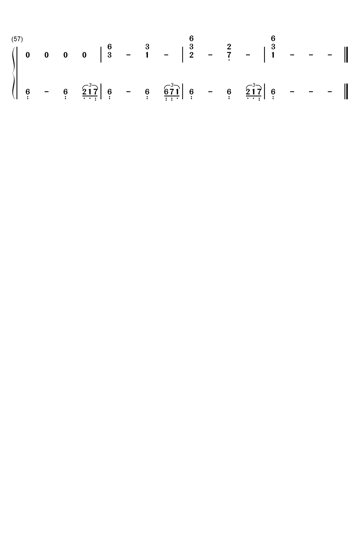 权力的游戏第八季-开场曲双手简谱预览4
