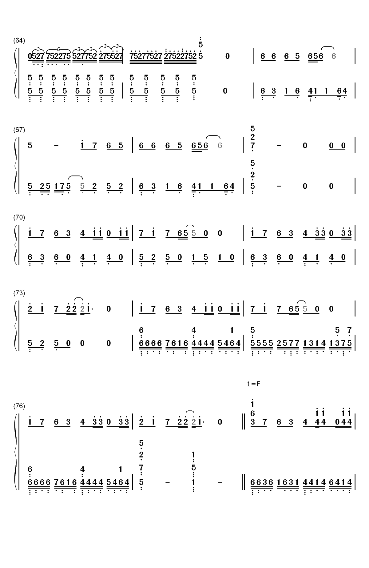 Hello Mr my yesterday-名侦探柯南ED35双手简谱预览5