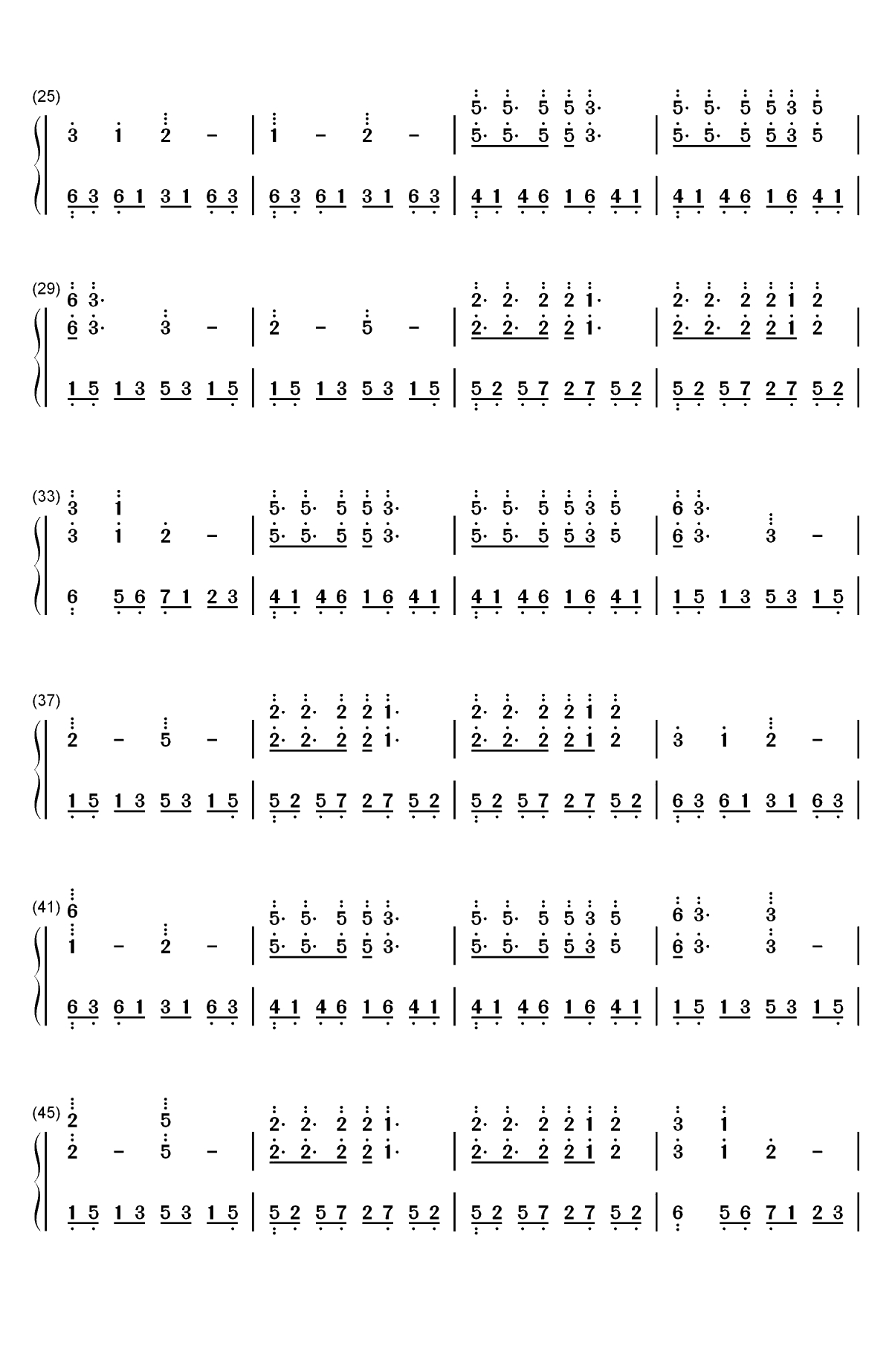 Wake Up-2019年欧洲歌唱大赛双手简谱预览2