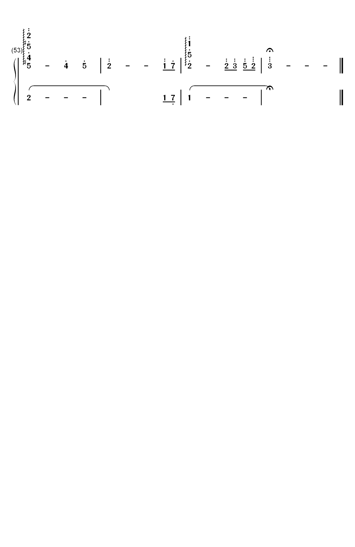 ボン♡キュッ♡ボンは彼のモノ♡-为什么老师会在这里OP双手简谱预览4