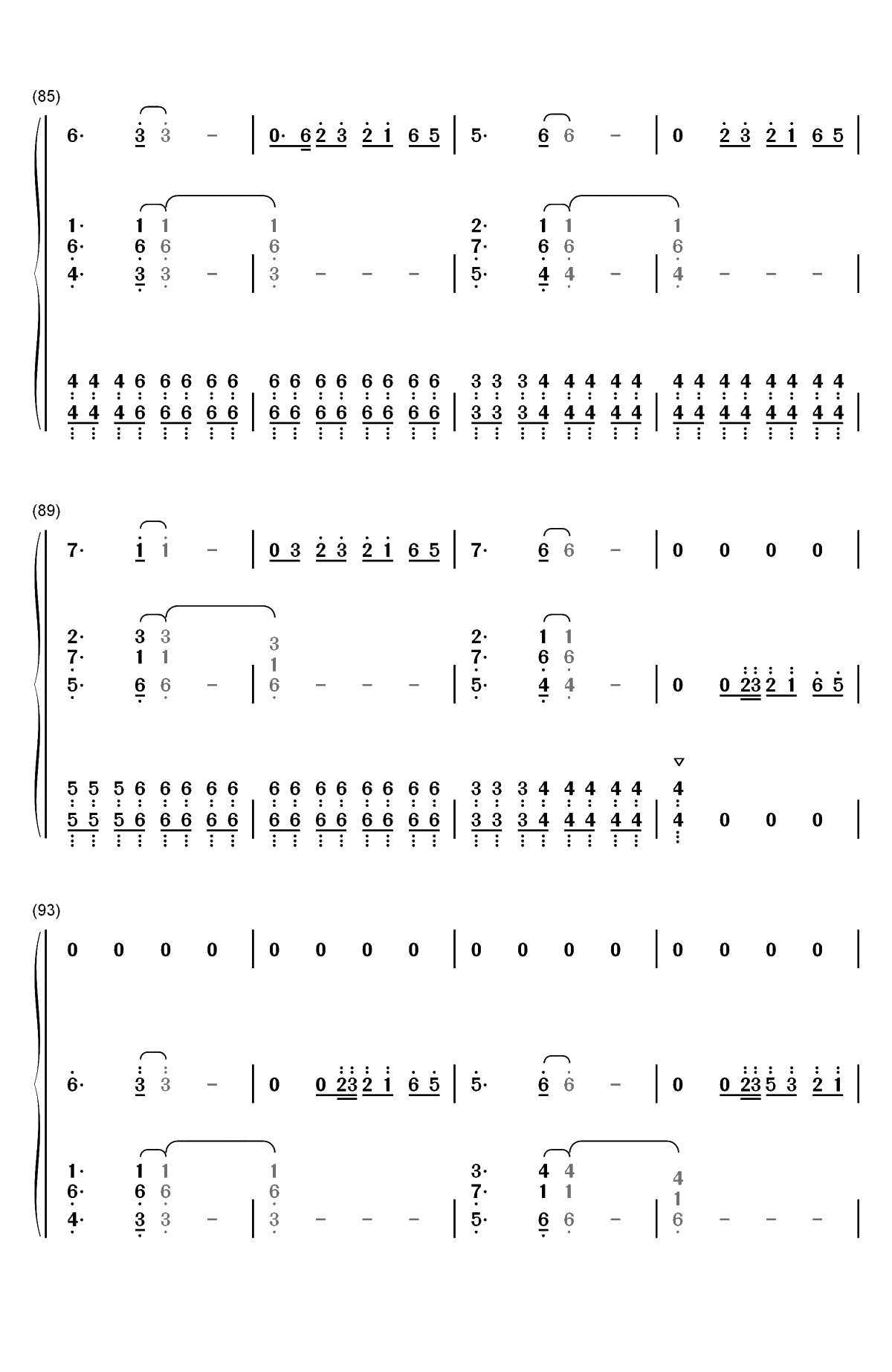 Bruises-Lewis Capaldi双手简谱预览8