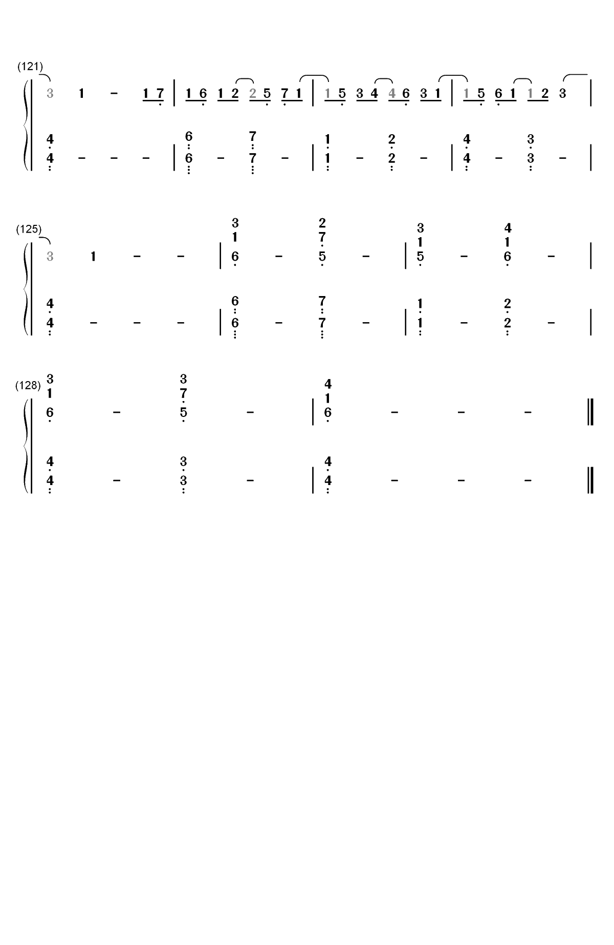 Craigie Hill-Cara Dillon双手简谱预览7