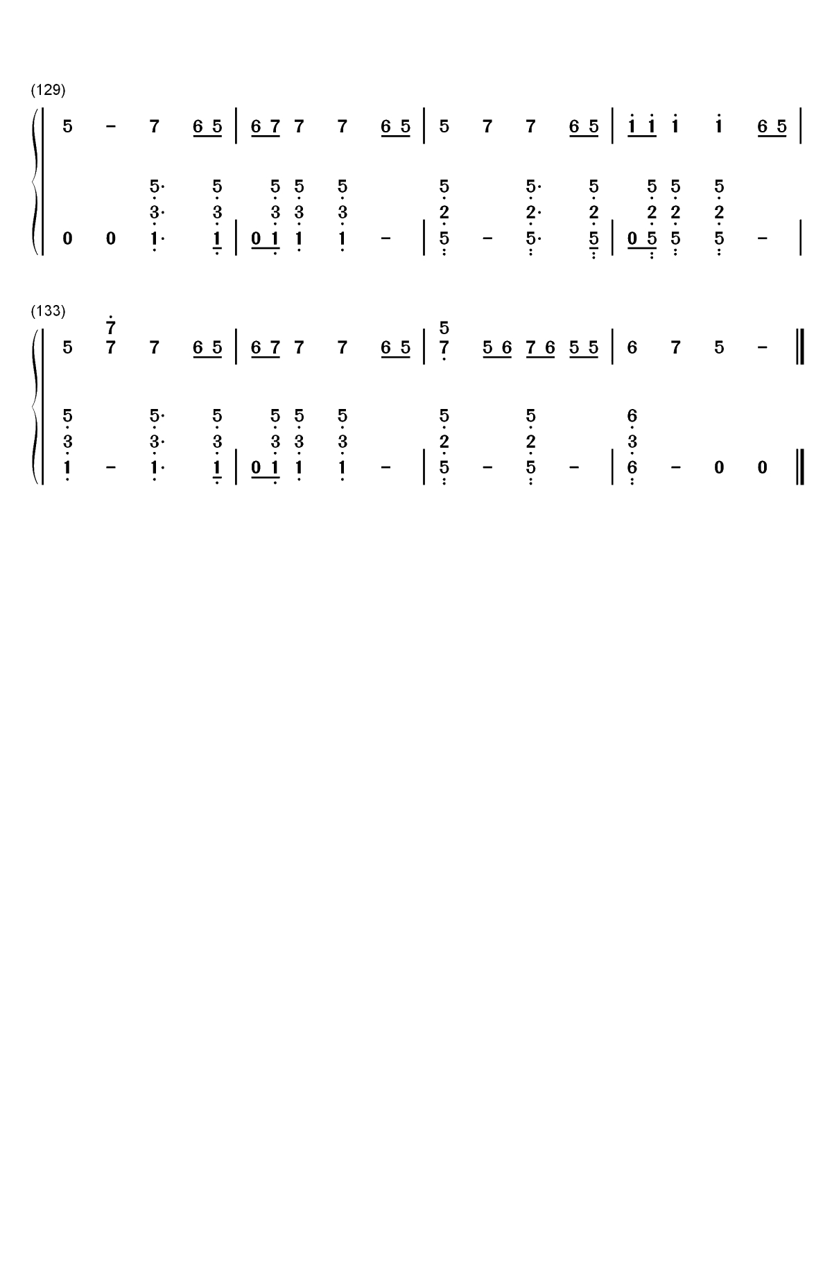 Mess Her Up-Amy Shark双手简谱预览7