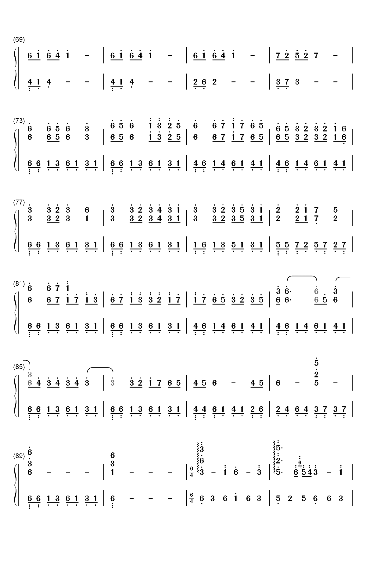 Last of the Wilds-如我西沉-Er&auml;maan viimeinen双手简谱预览4