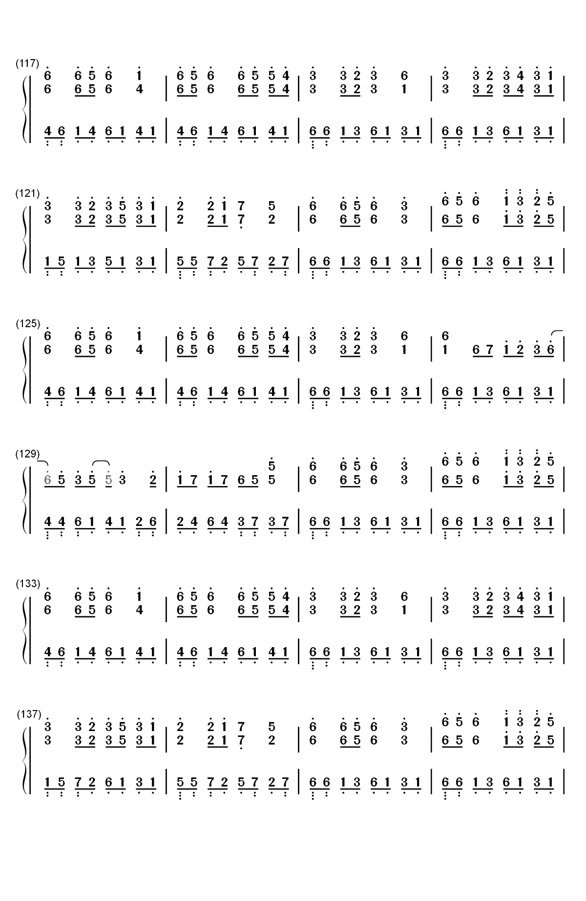 Last of the Wilds-如我西沉-Er&auml;maan viimeinen双手简谱预览6