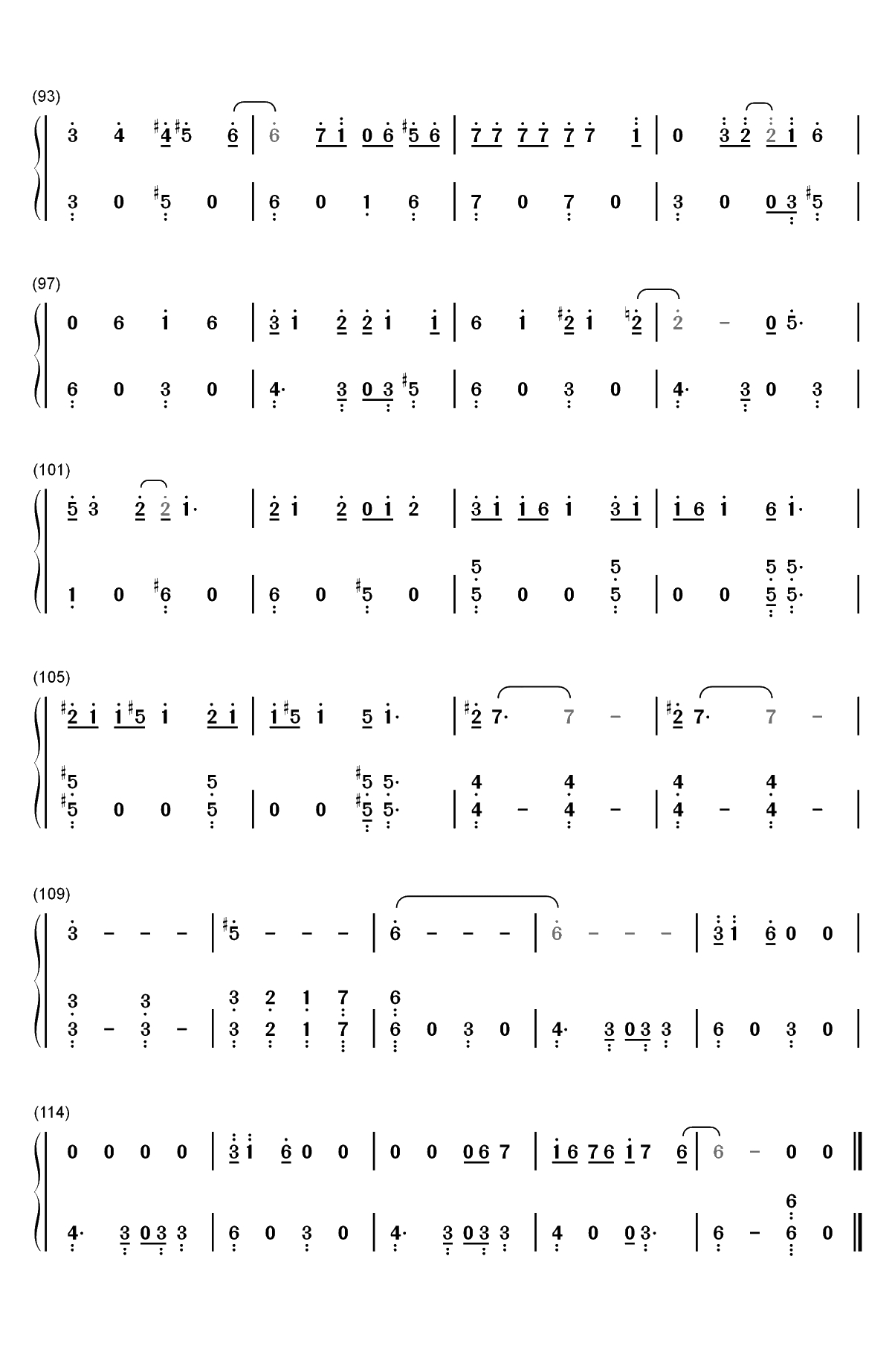 Friend Like Me-阿拉丁OST双手简谱预览5