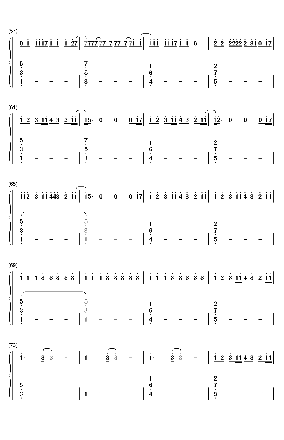 All Loved Up-Amy Shark双手简谱预览4