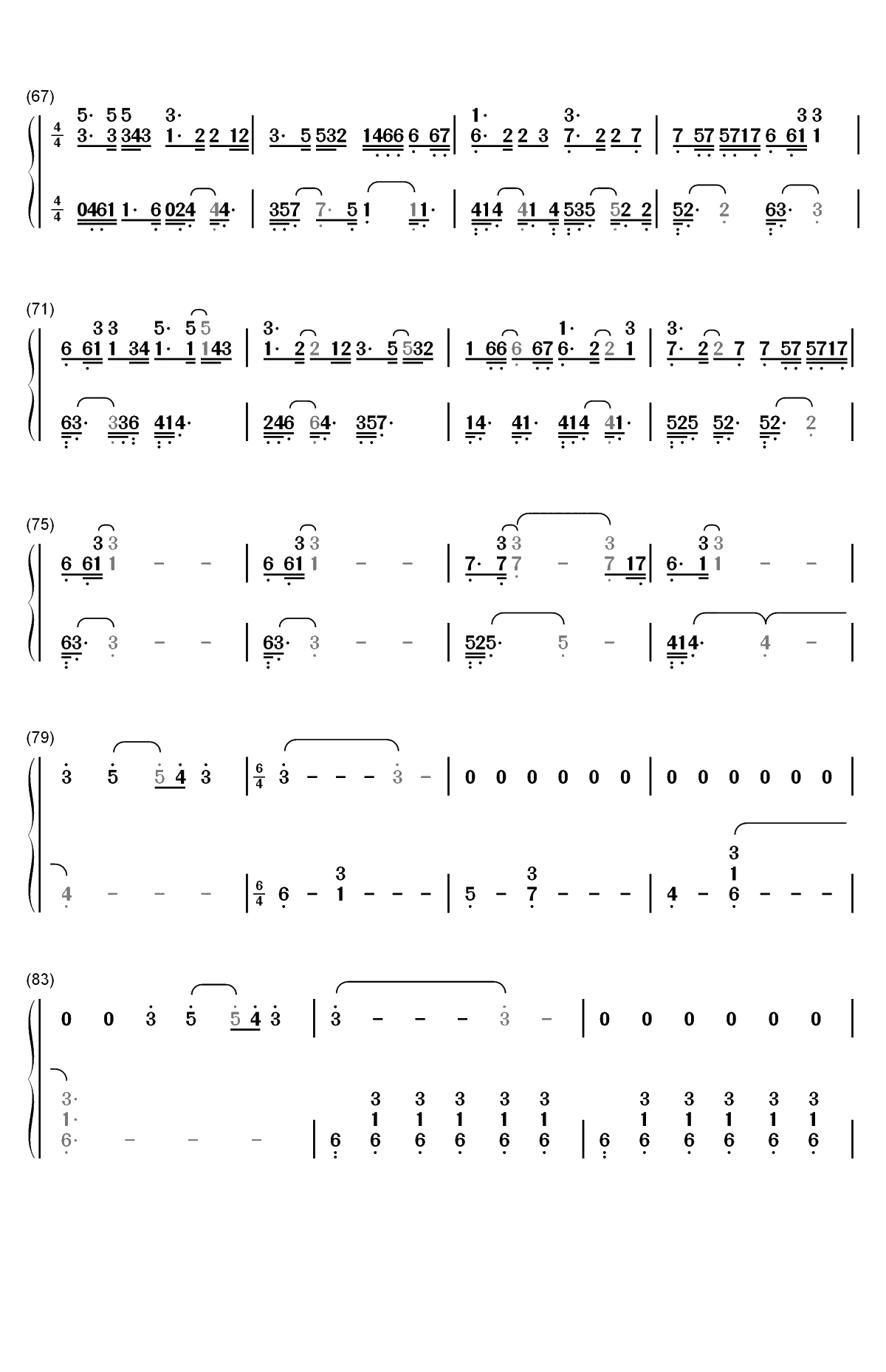 The Whole Truth-Carlos Cipa双手简谱预览5