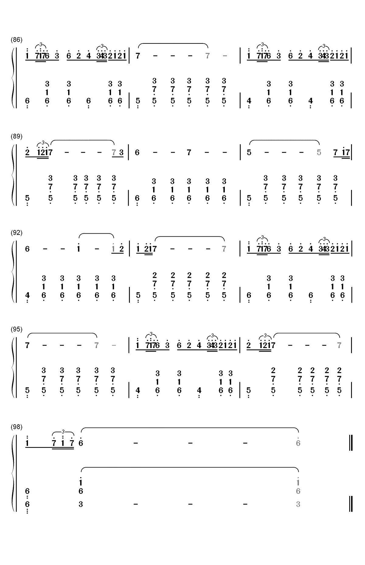 The Whole Truth-Carlos Cipa双手简谱预览6