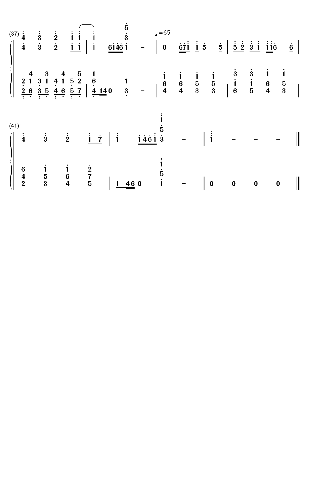 Can You Feel the Love Tonight-狮子王插曲双手简谱预览3