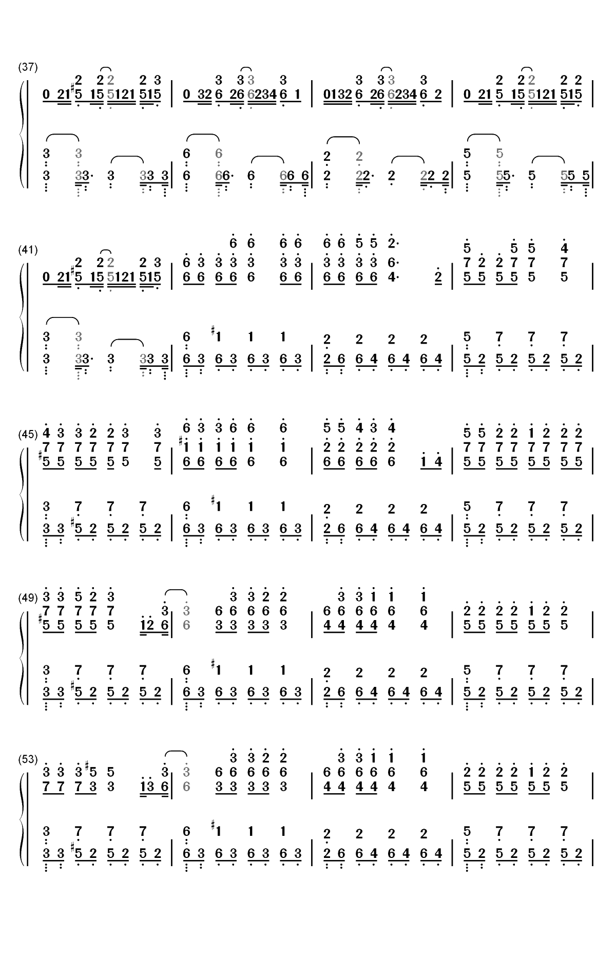 IM OK-iKon双手简谱预览3