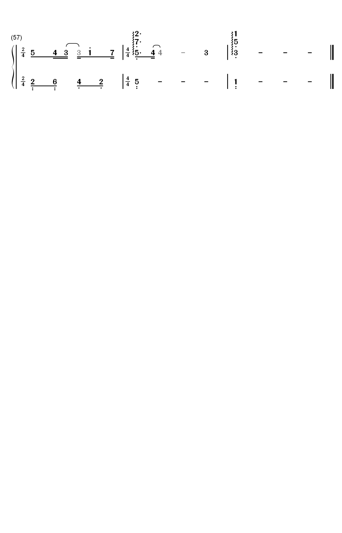 可乐-谢安琪双手简谱预览4