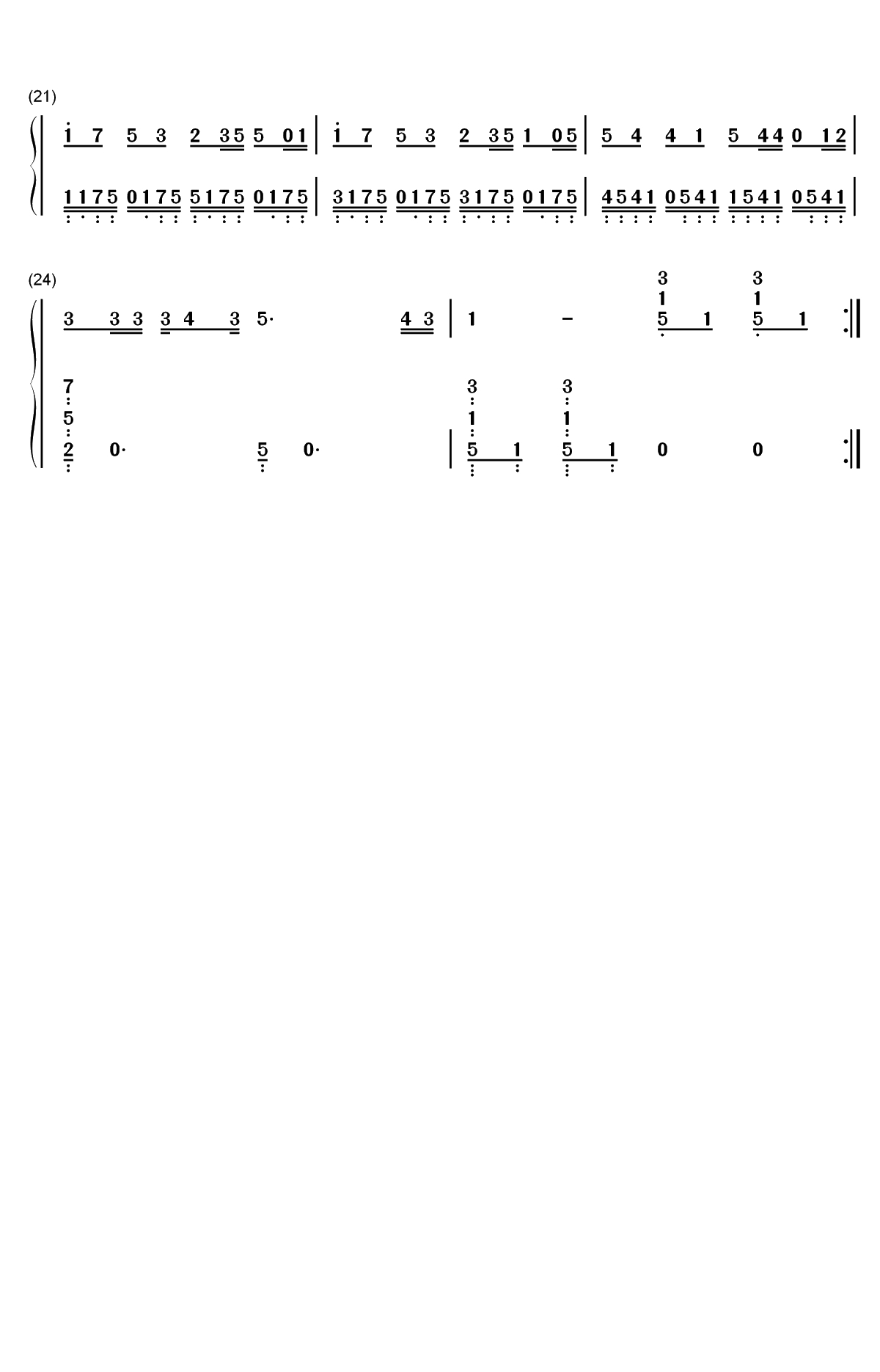 世界上没有真正的感同身受-我是唱作人双手简谱预览2