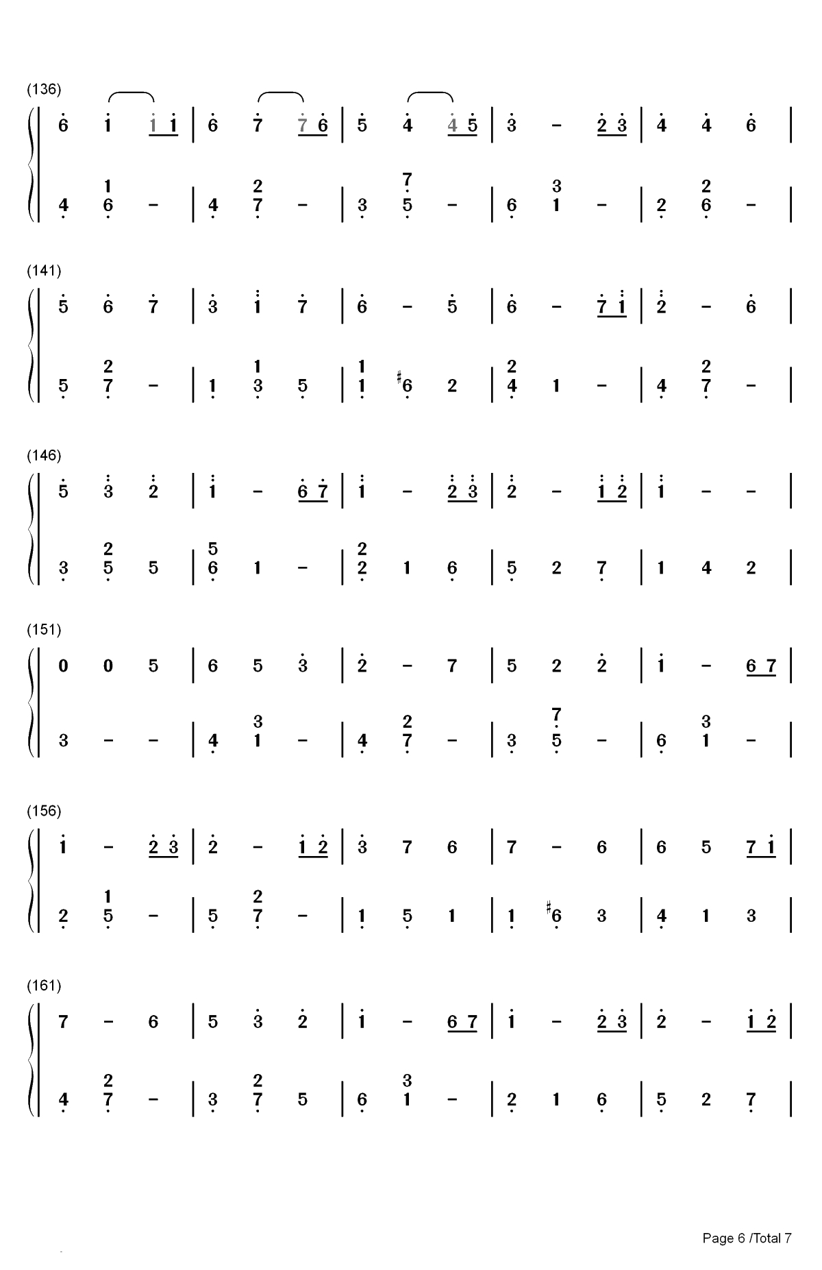茶杯与甜甜圈共舞的小店双手简谱预览6