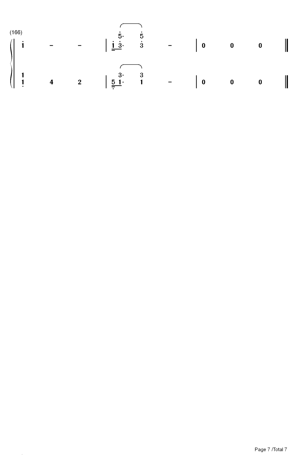 茶杯与甜甜圈共舞的小店双手简谱预览7