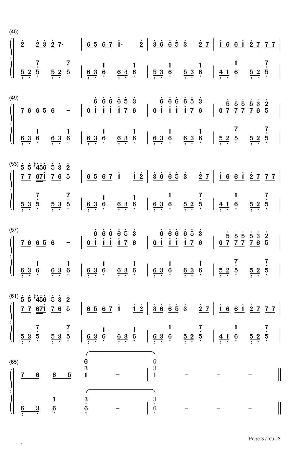 Enchanters-龙腾世纪审判OST双手简谱预览3