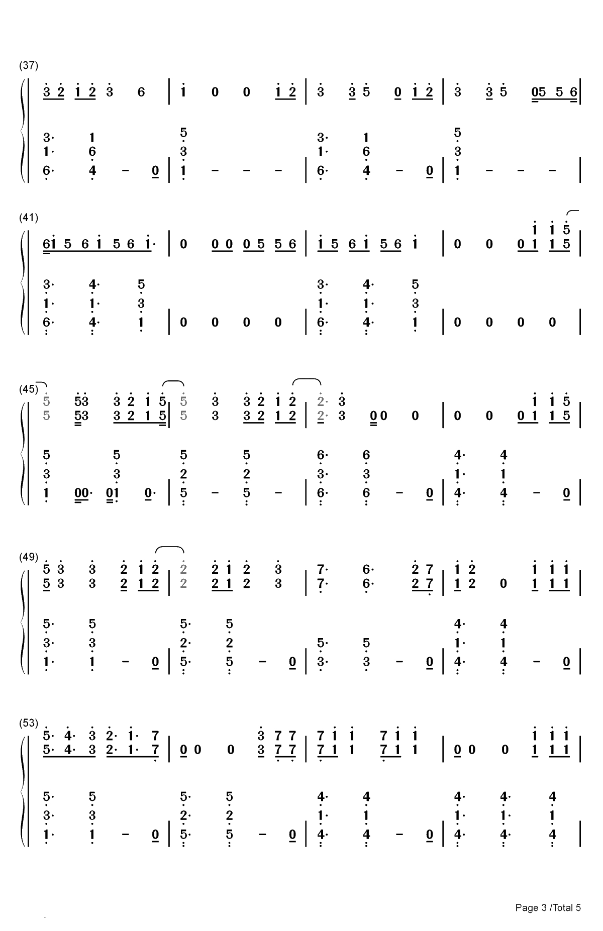 Bulletproof-Griffin Oskar双手简谱预览3