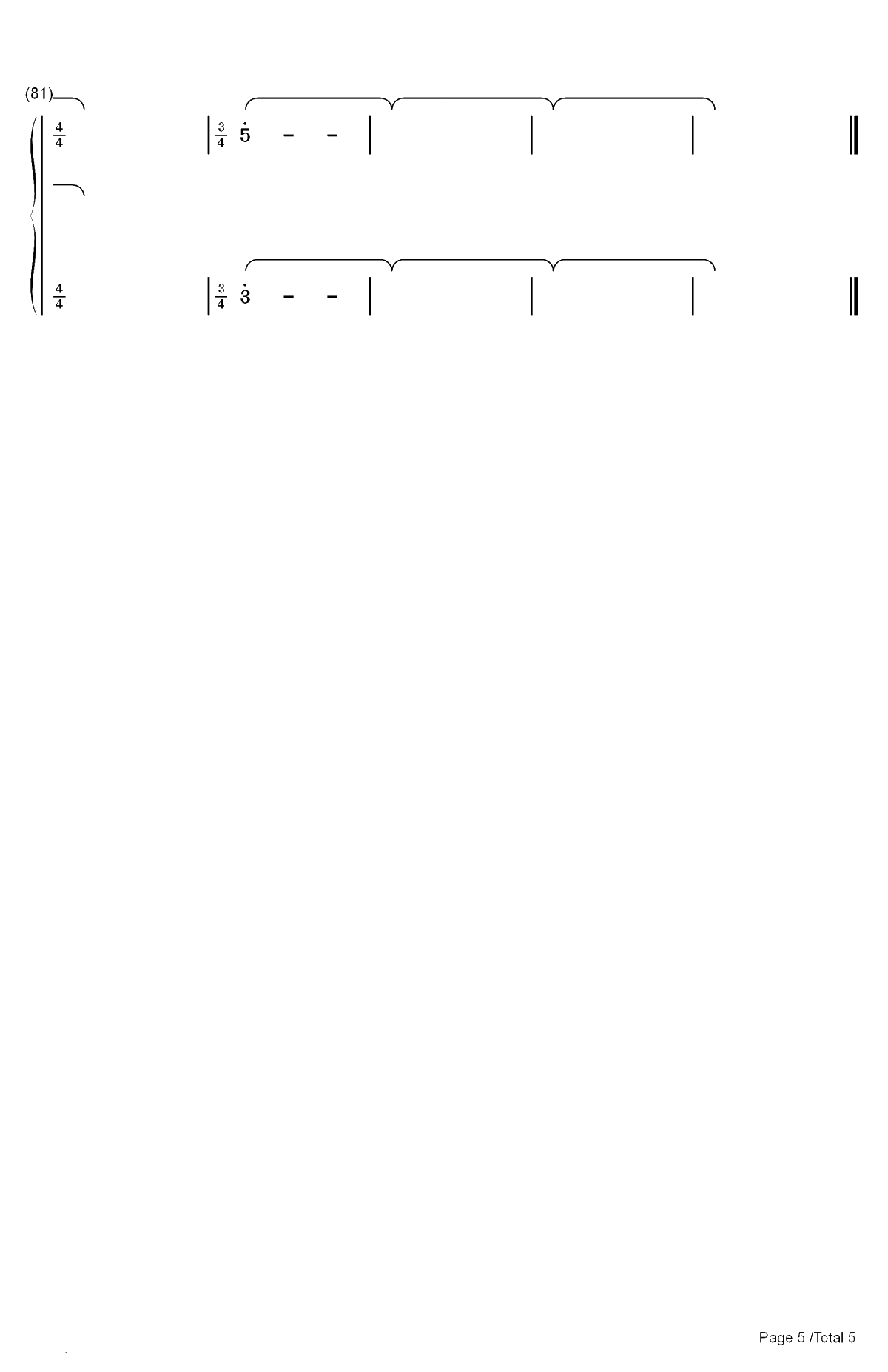 Eleven-怪奇物语OST双手简谱预览5