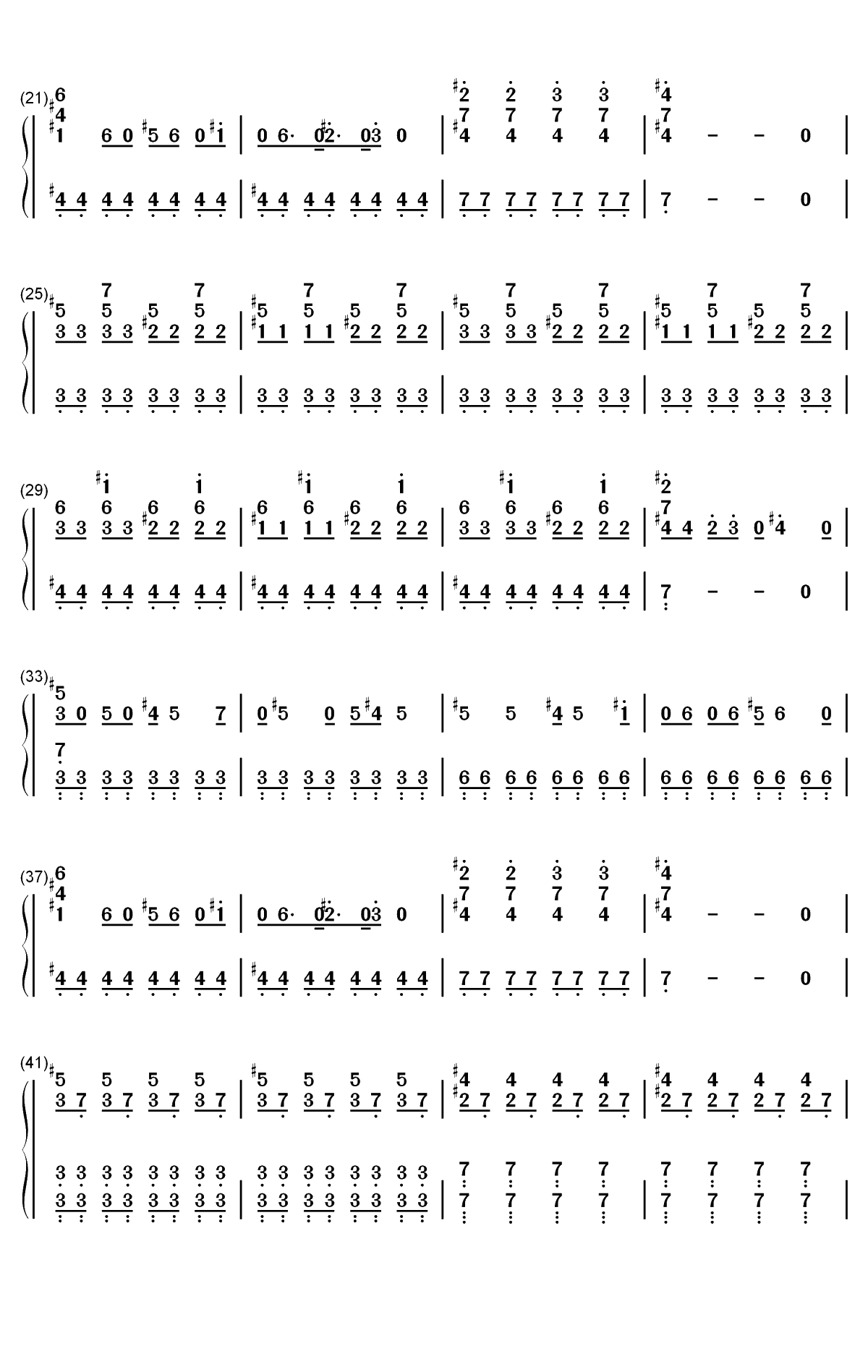 Memories-Shawn Mendes双手简谱预览2