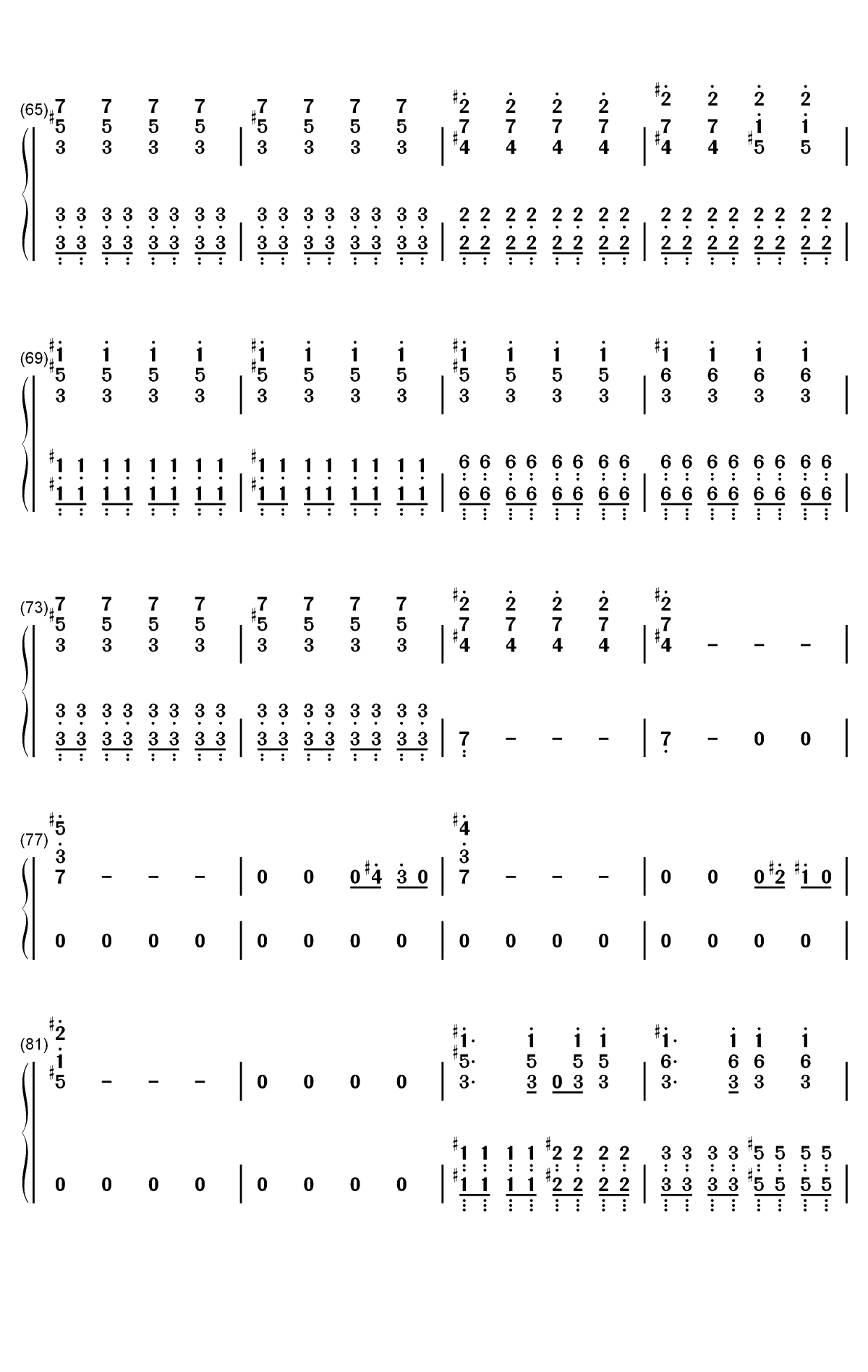Memories-Shawn Mendes双手简谱预览4
