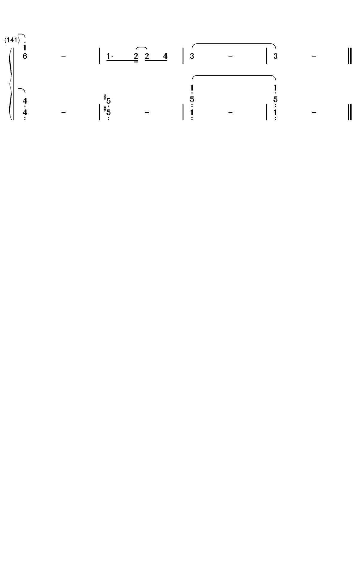 嘿你还好吗-我在未来等你主题曲双手简谱预览6