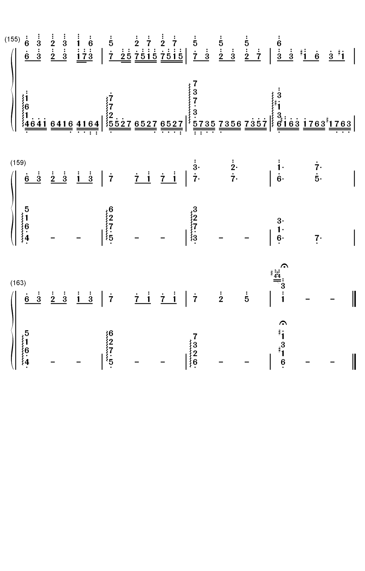 Battle Against a True Hero-传说之下OST-Undertale OST双手简谱预览10