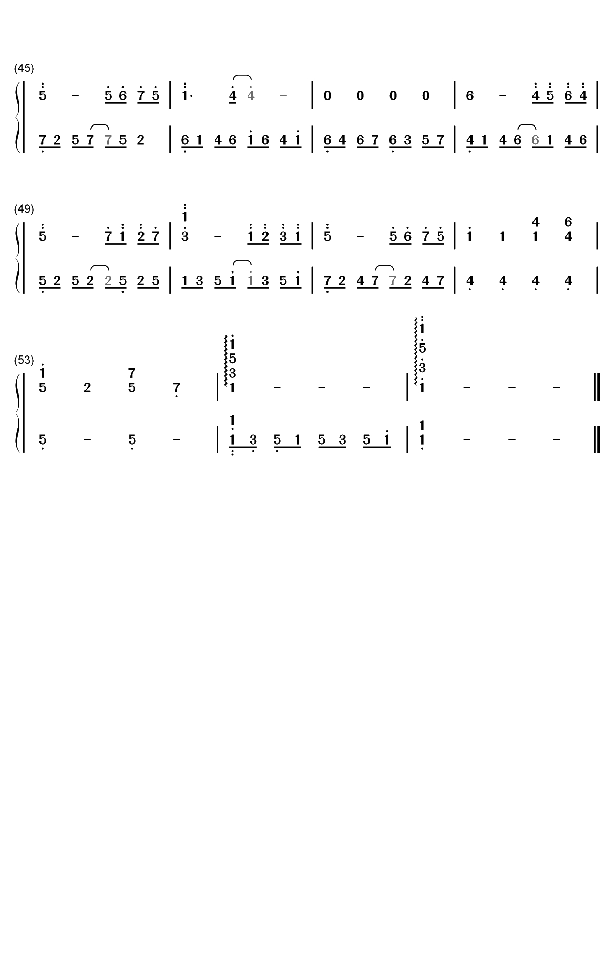 Sundial Dreams-Kevin Kern-日晷之梦双手简谱预览3