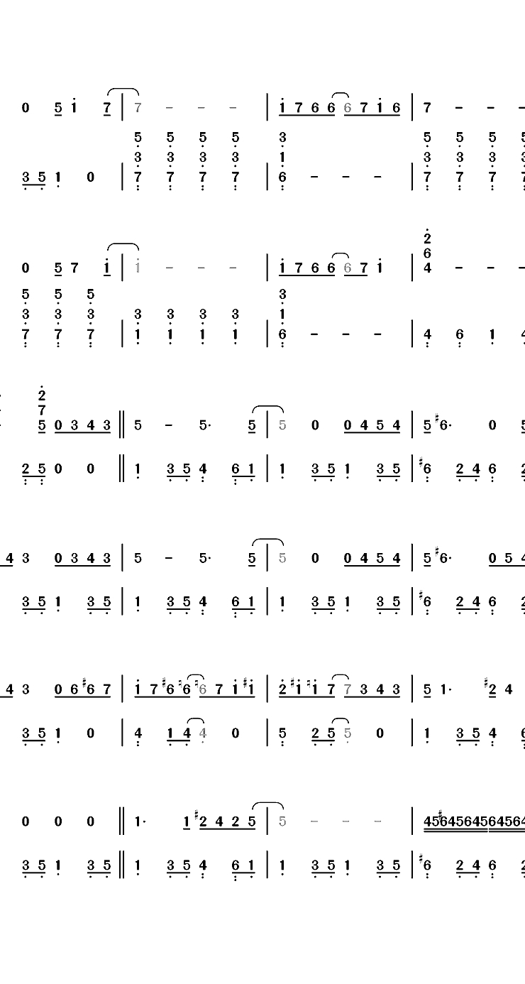 A Hard Day's Night-The Beatles双手简谱预览2