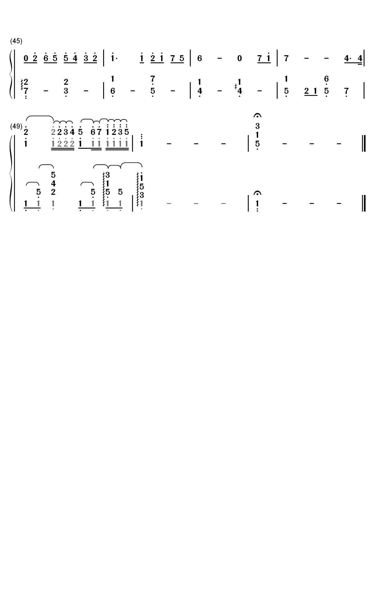 Cinema Paradiso-天堂电影院 OST-Ennio Morricone双手简谱预览3