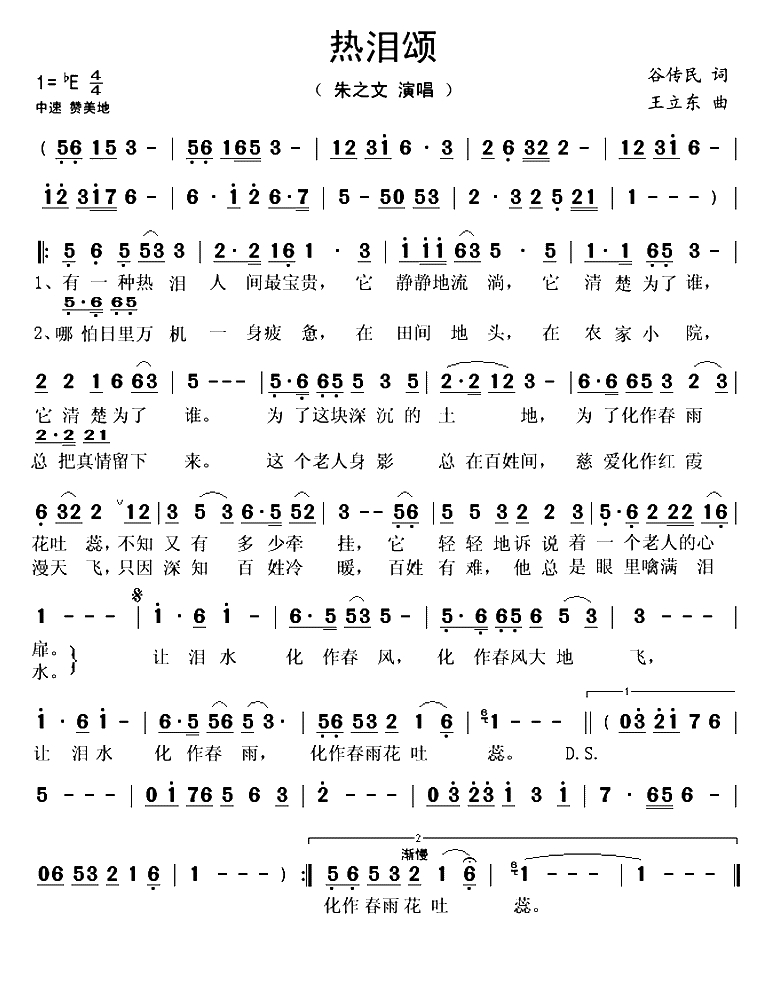 热泪颂（谷传民词 王立东曲）(1)_原文件名：热泪颂-朱之文..gif
