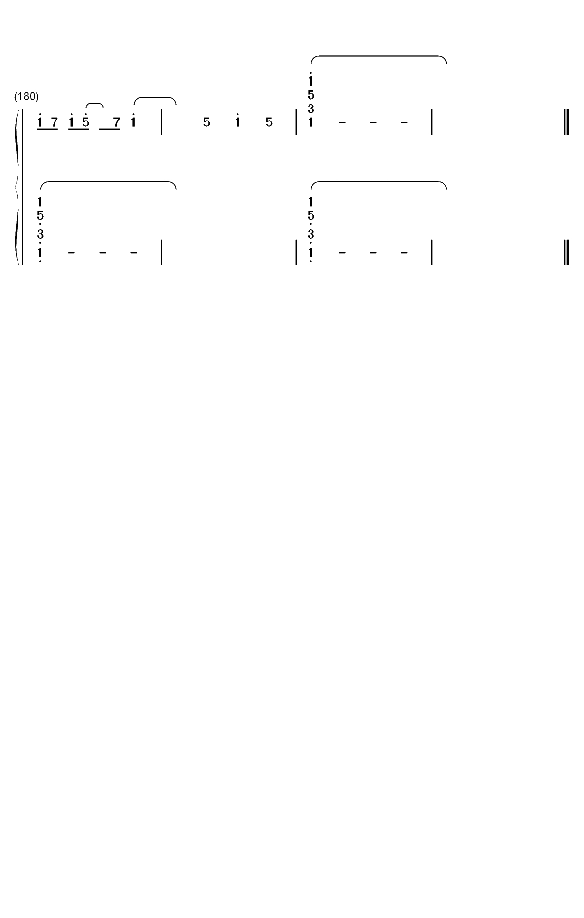 しわ-GUMI双手简谱预览12