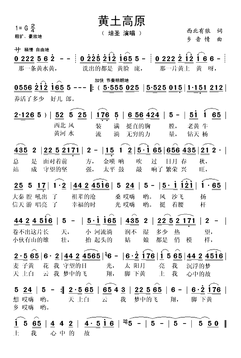 黄土高原（西北有狼词 乡音情曲）(1)_原文件名：黄土高原《培圣版》..gif