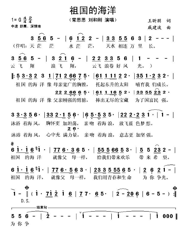 祖国的海洋（王昕朋词 戚建波曲）(1)_原文件名：祖国的海洋-常思思刘和刚..gif