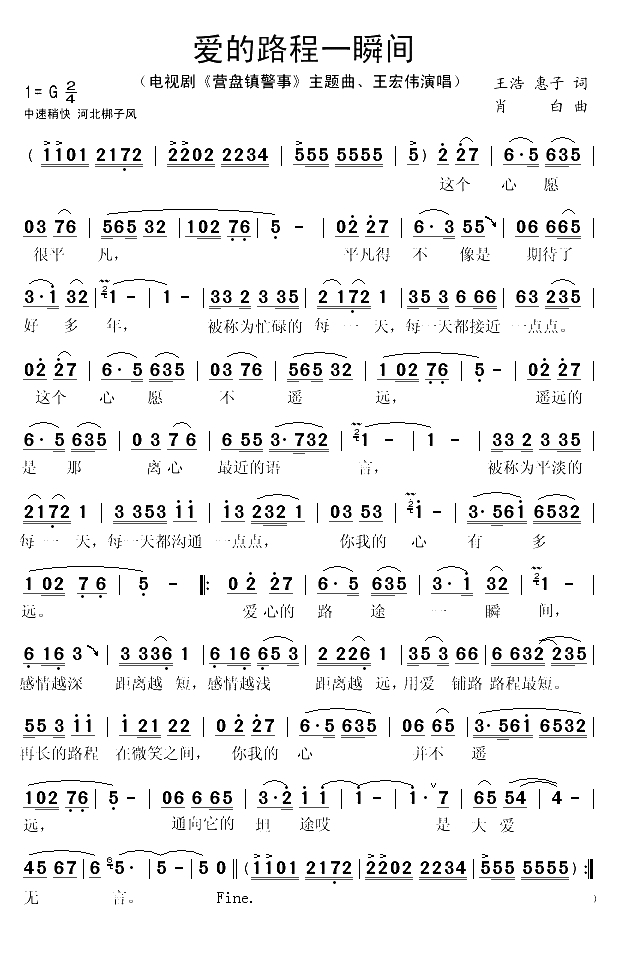 爱的路程一瞬间（电视剧《营盘镇警事》主题曲）(1)_原文件名：爱的路程一瞬间-王宏伟1..gif