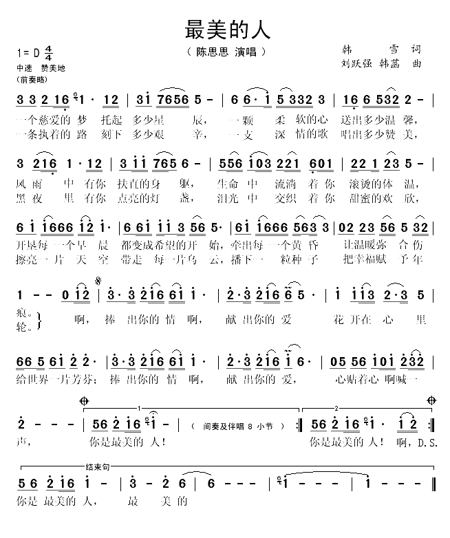 最美的人（韩雪词 刘跃强、韩菡曲）(1)_原文件名：最美的人-陈思思..gif