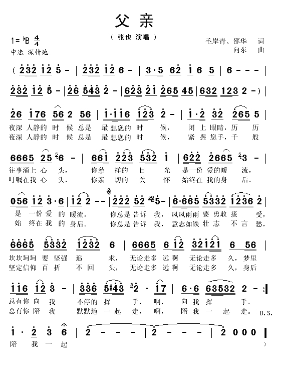 父亲（毛岸青词 向东曲）(1)_原文件名：父亲1.gif