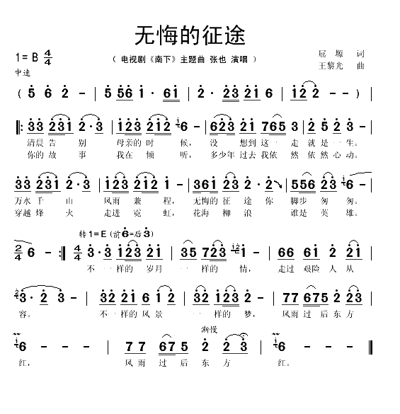 无悔的征途（电视剧《南下》主题曲）(1)_原文件名：无悔的征途1.gif