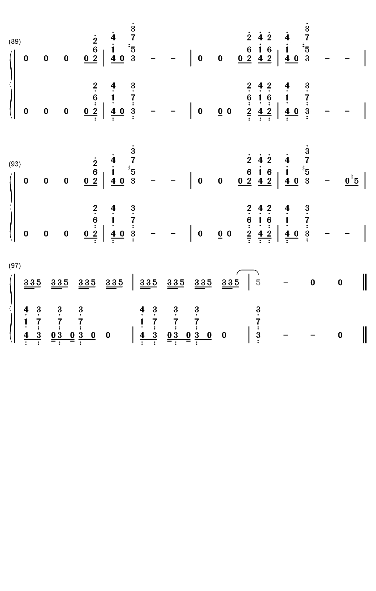 Chicken Noodle Soup-J-Hope双手简谱预览6