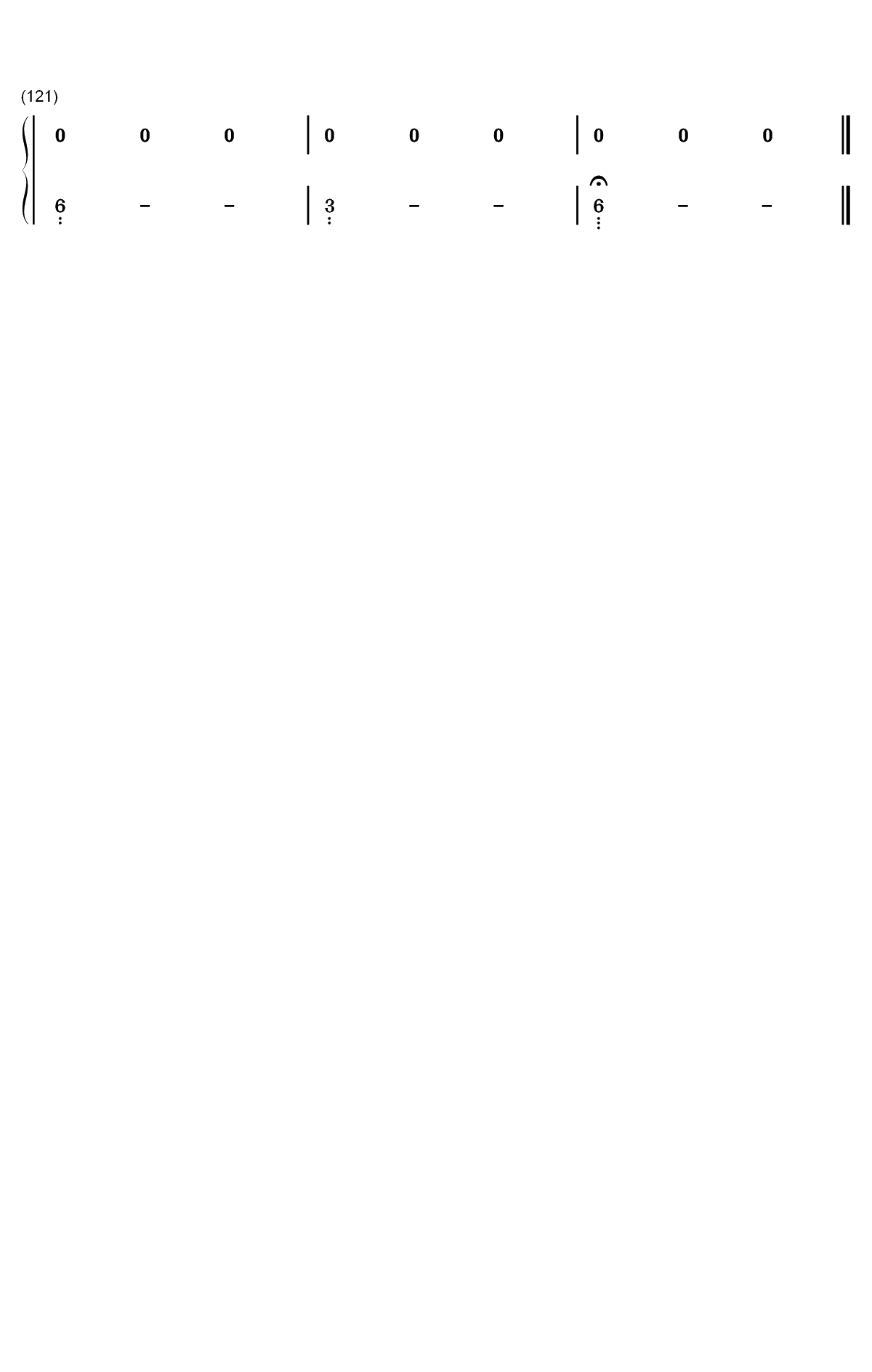 Orth Waltz-来自深渊OST双手简谱预览5