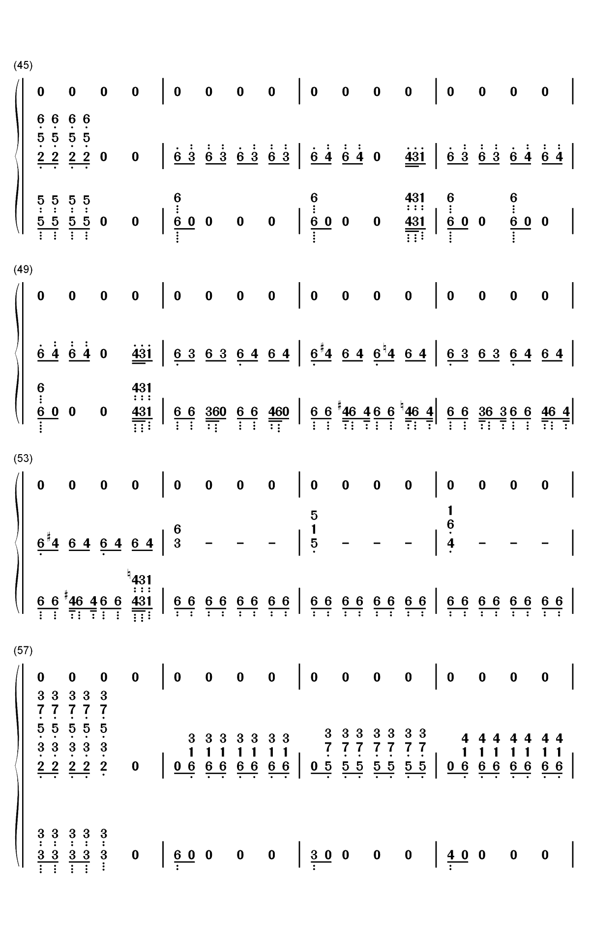 Right Hand Man-汉密尔顿OST双手简谱预览4