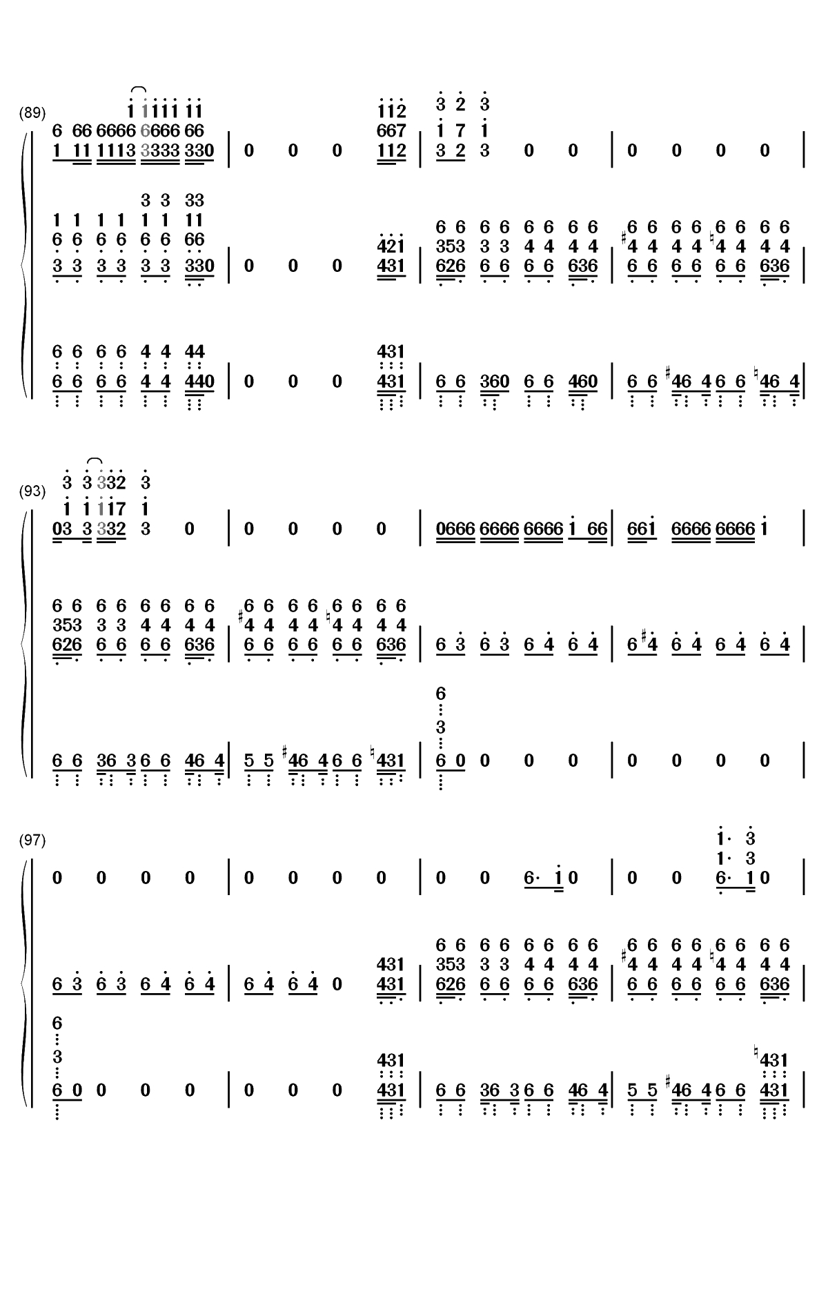 Right Hand Man-汉密尔顿OST双手简谱预览7