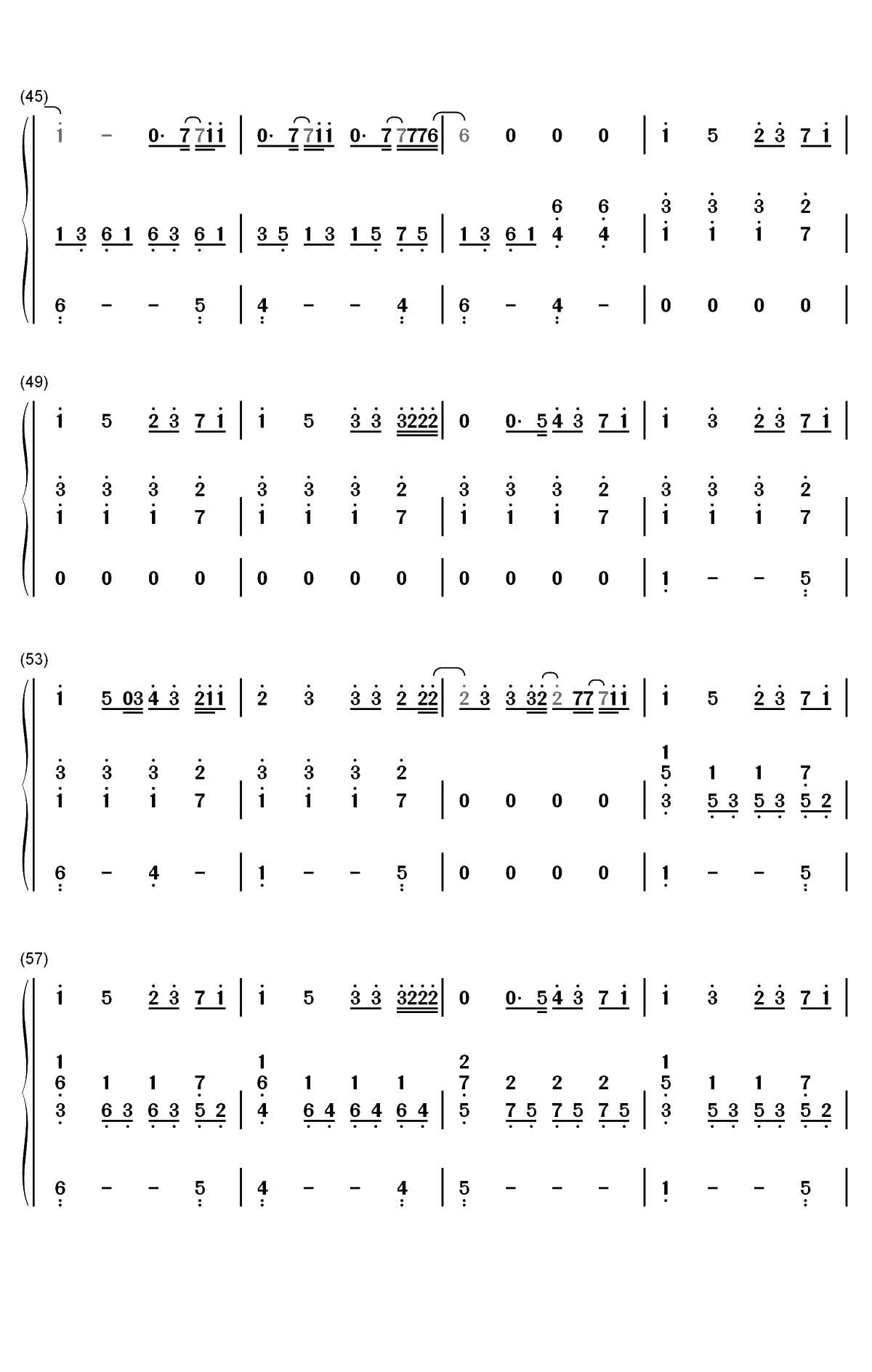 What Am I-Why Dont We双手简谱预览4