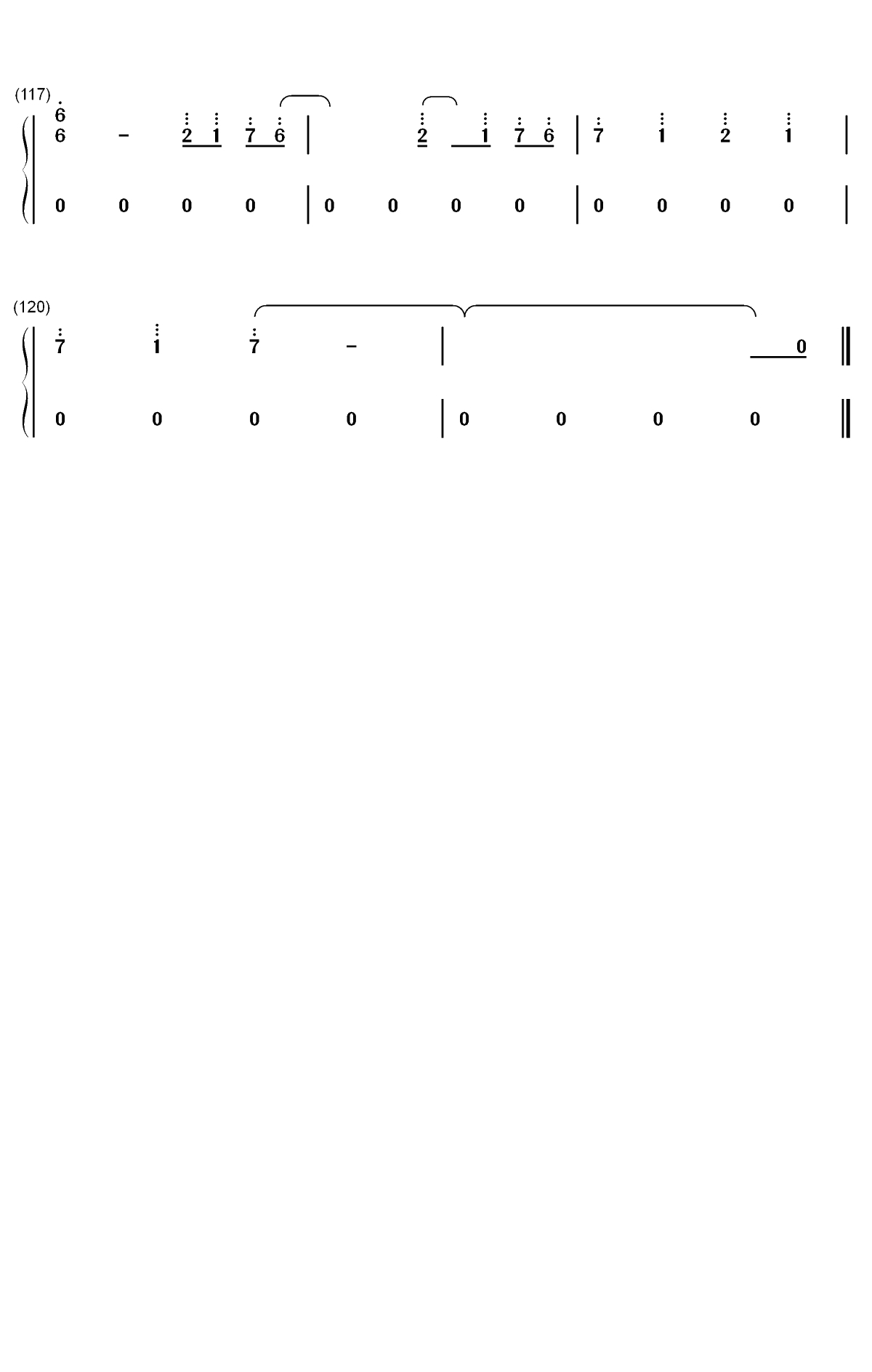 Time Back-节奏感强的纯音乐-抖音超火BGM双手简谱预览7