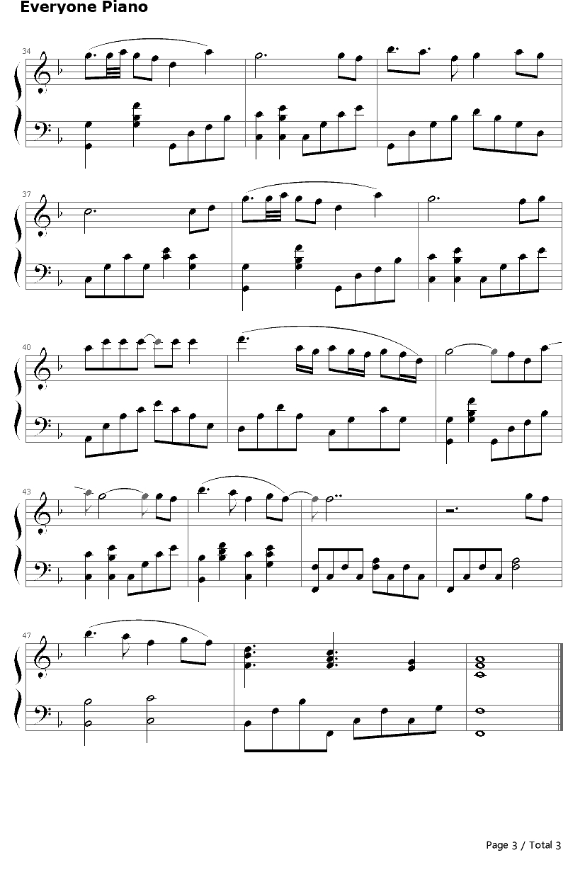 为爱痴狂钢琴谱-金志文-中国好声音3