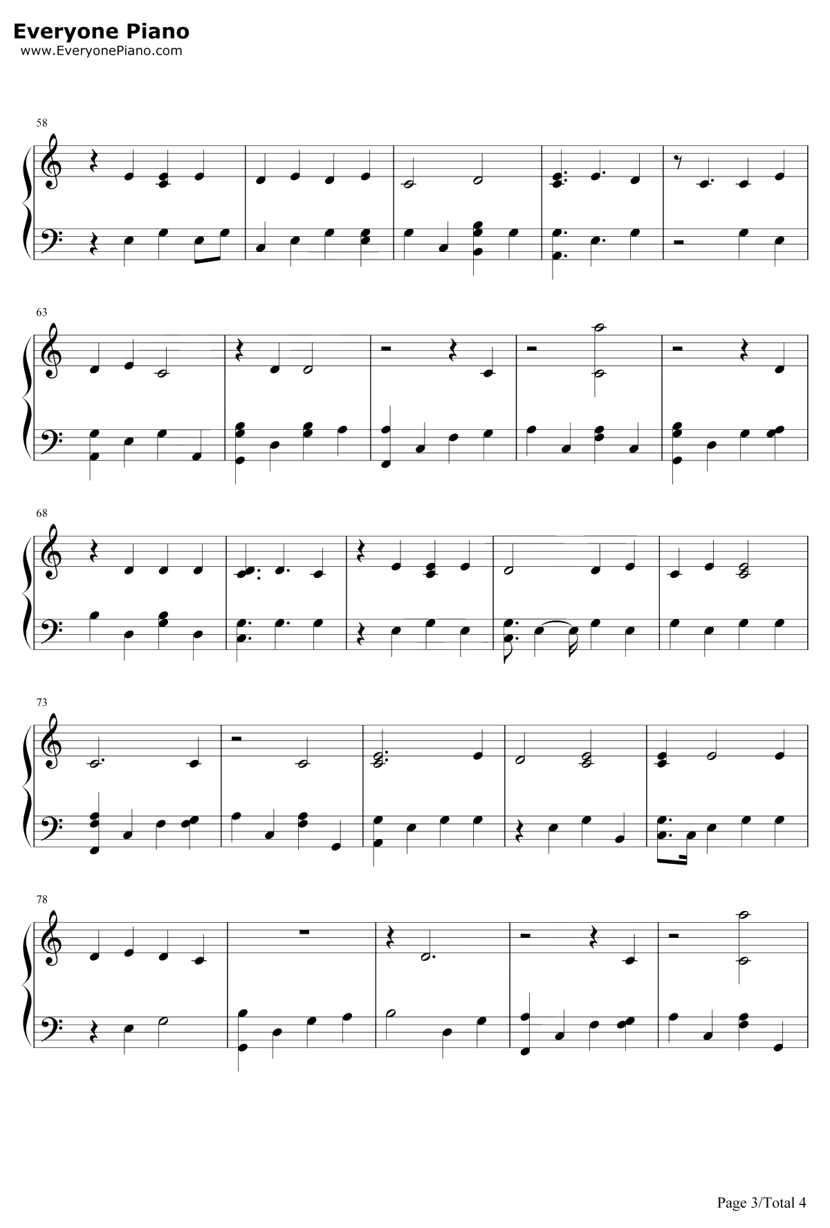 You Make It Feel Like Christmas钢琴谱-GwenStefani3