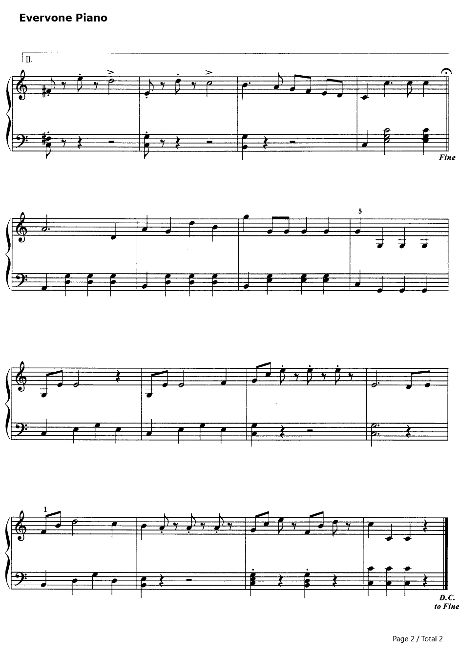 拉德斯基进行曲钢琴谱-老约翰·施特劳斯2