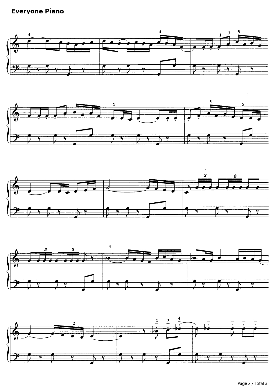 波莱罗（波莱罗舞曲）钢琴谱-莫里斯·拉威尔2